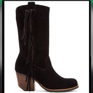 Matisse El Paso suede fringe boot